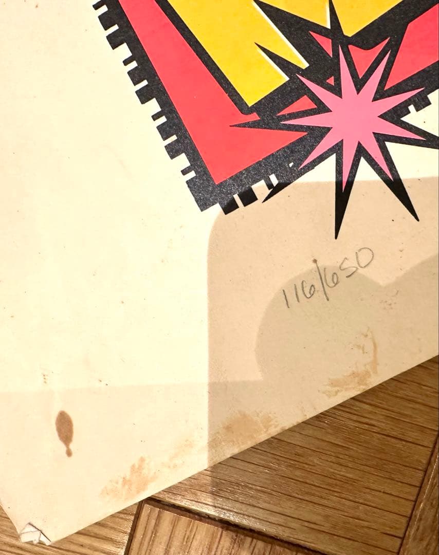 FOO FIGHTERS シルクスクリーン ポスター 1995 フーファイターズ