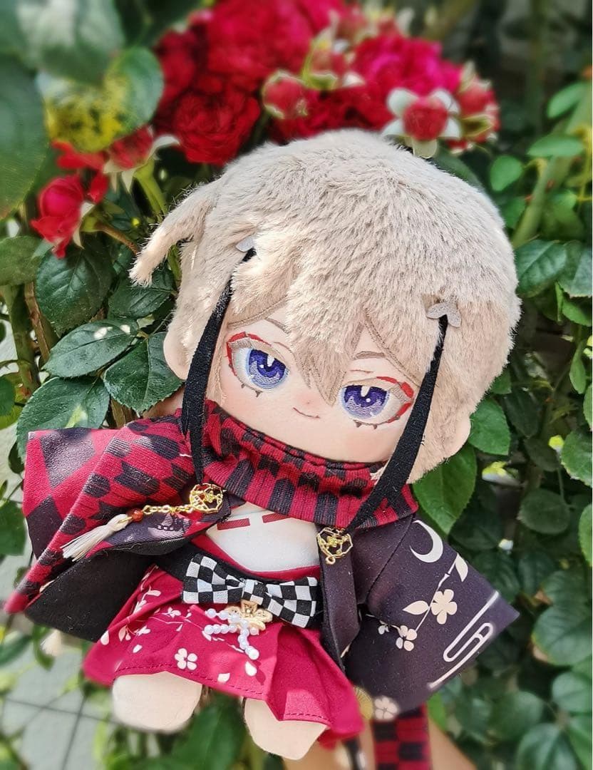 お顔厳選　激レア　着せ替えぬいぐるみ 20cm 刀剣乱舞　日向正宗