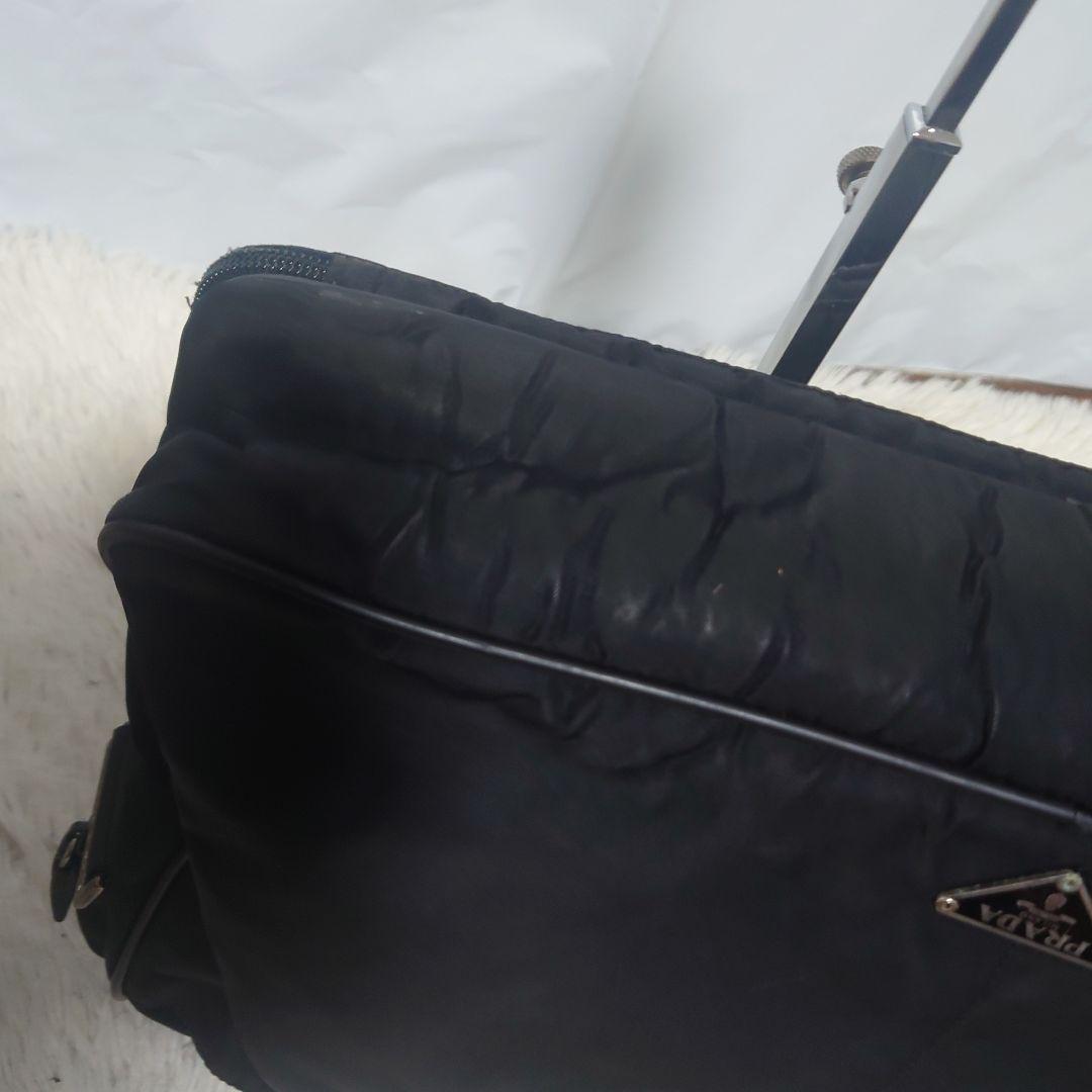 【希少】プラダ ビジネスバッグ ブリーフケース ナイロン 三角ロゴプレート