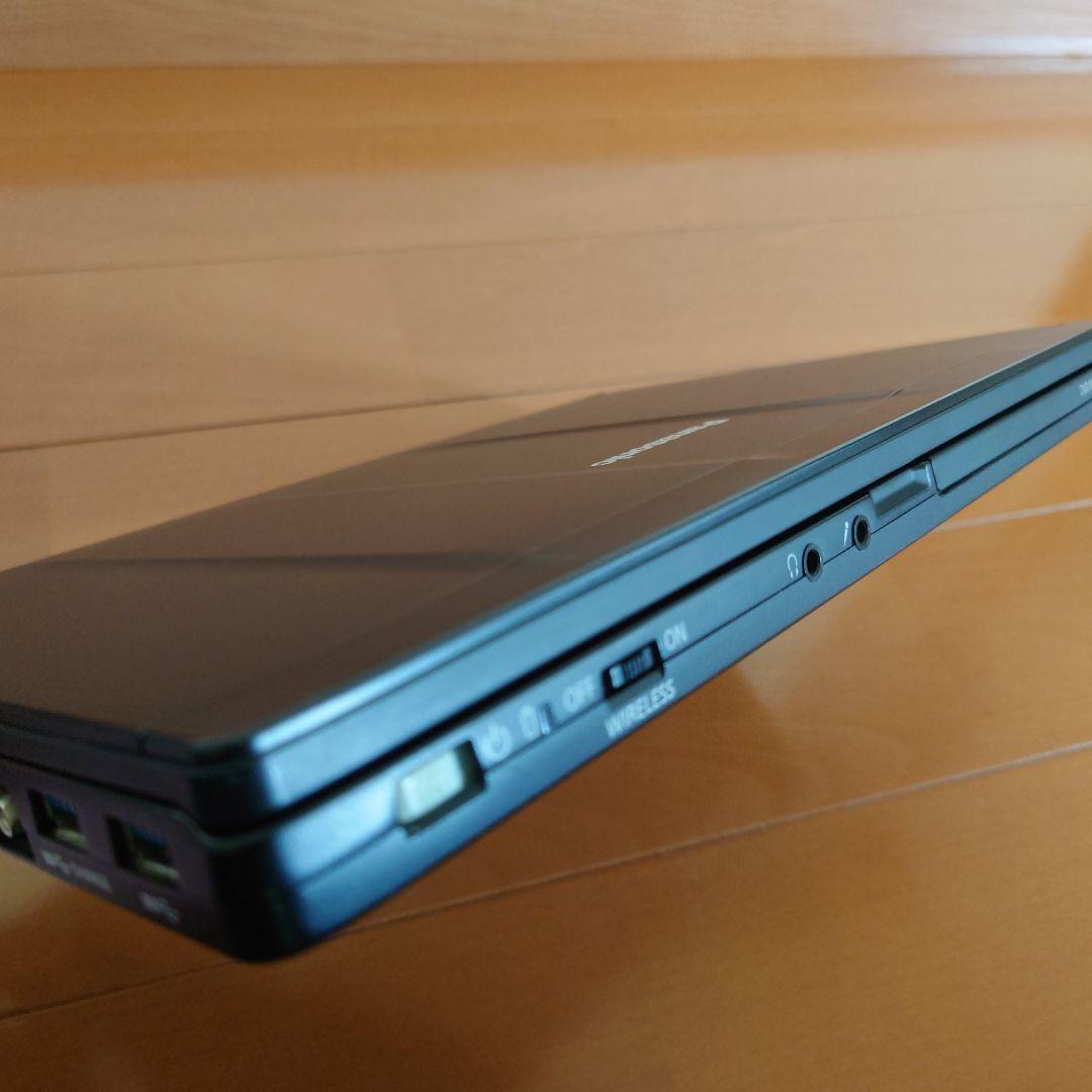 爆速！レッツノート✨️CF-SX1✨️人気のブラック✨️バッテリー2本付き