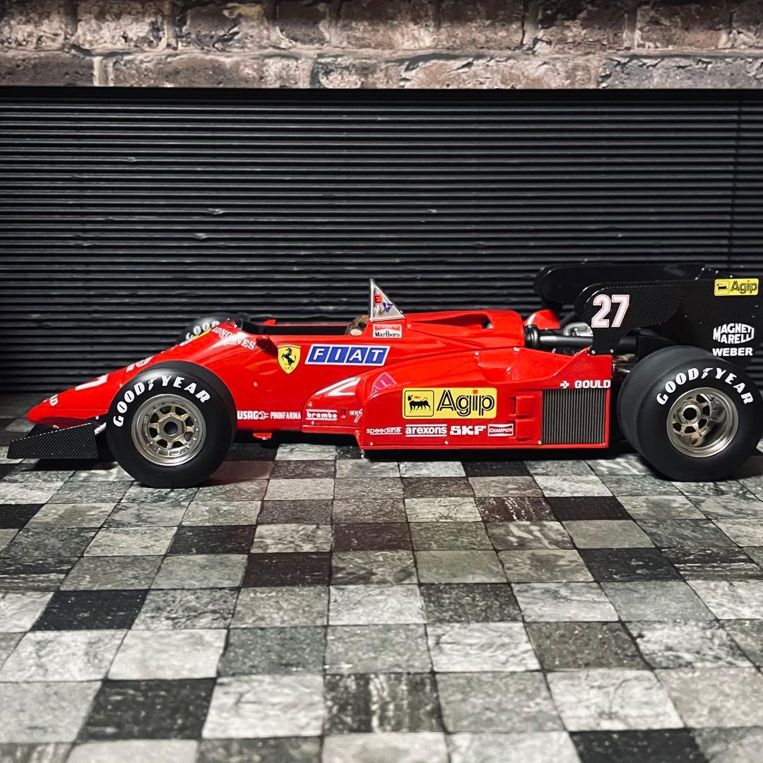 カスタム品 1/18 GP replicas フェラーリ 126C4M 1984