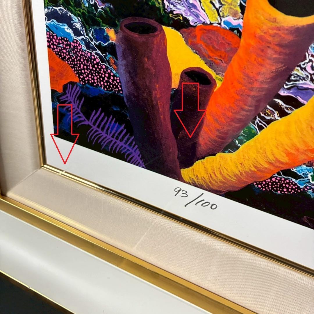 美品 キモ KIMO「ブリリアントデイ」シルクスクリーン 大作 保証書・サイン有