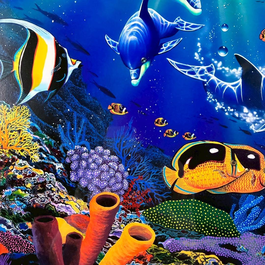 美品 キモ KIMO「ブリリアントデイ」シルクスクリーン 大作 保証書・サイン有