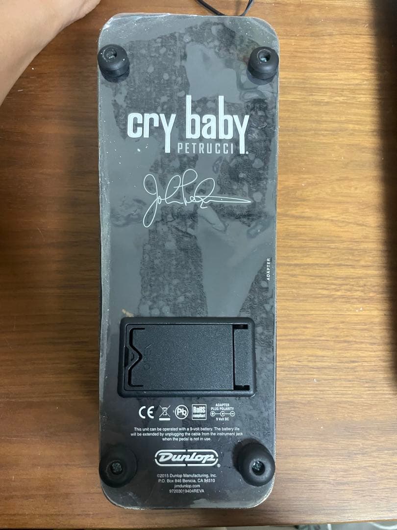 ギター CRY BABY Jim Dunlop JP95 Wah