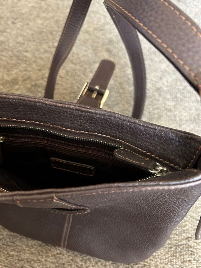 LOEWE ロエベ　レザーショルダーバッグ