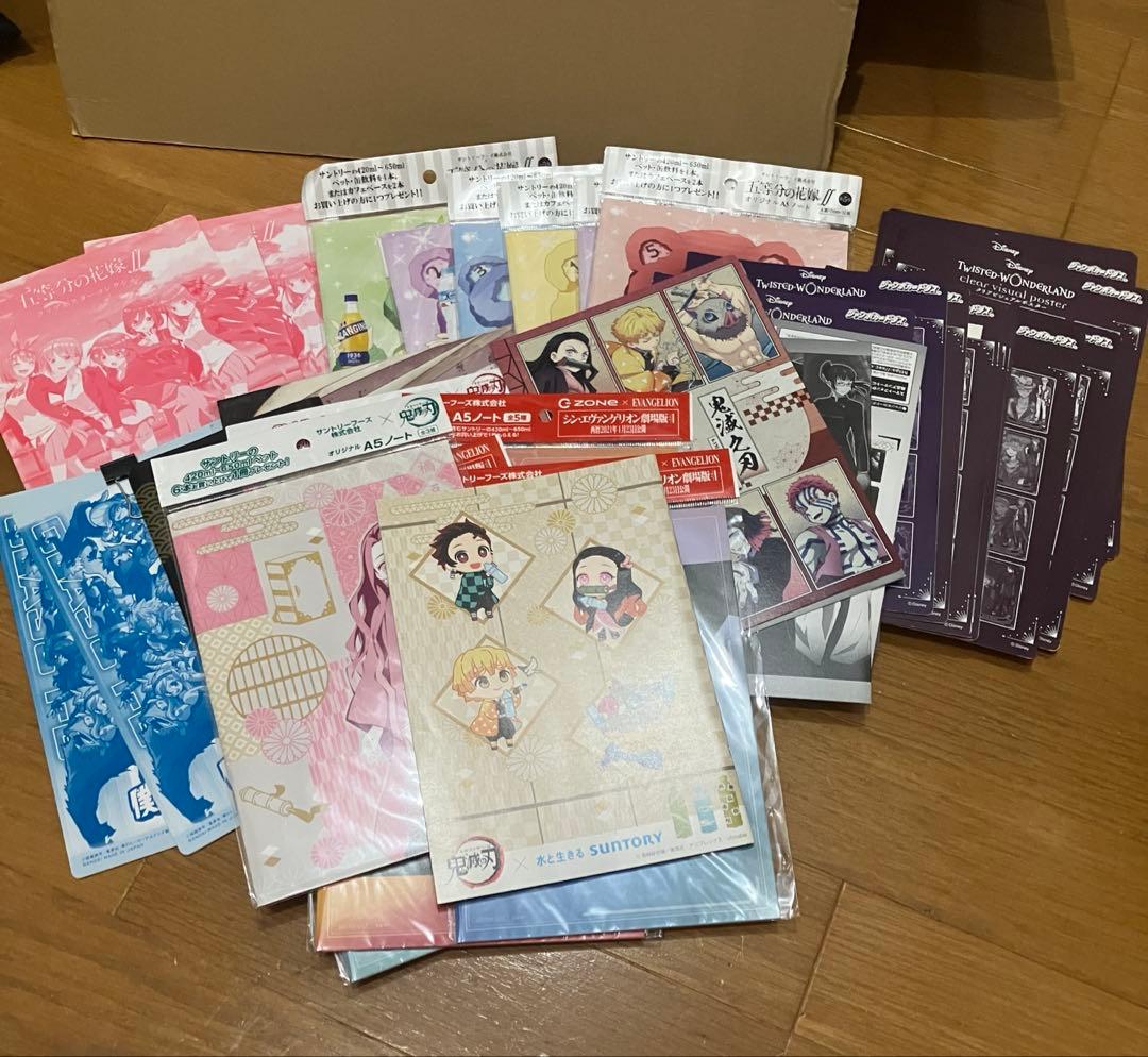 アニメグッズ 大量 まとめ売り 呪術廻戦 ドラゴンボール ツイステ 鬼滅の刃など