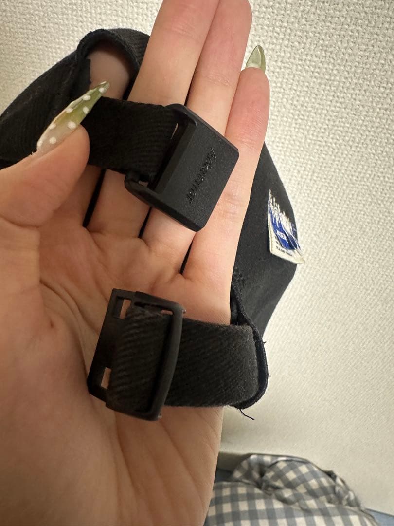 帽子 Ader Error Twin Heart Logo Cap Black