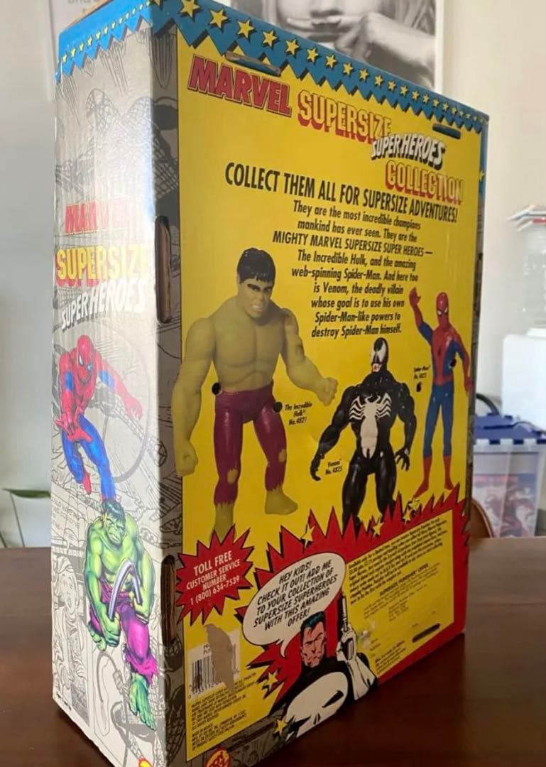 TOYBIZ MARVEL SUPER HEROES VENOM 1991年製