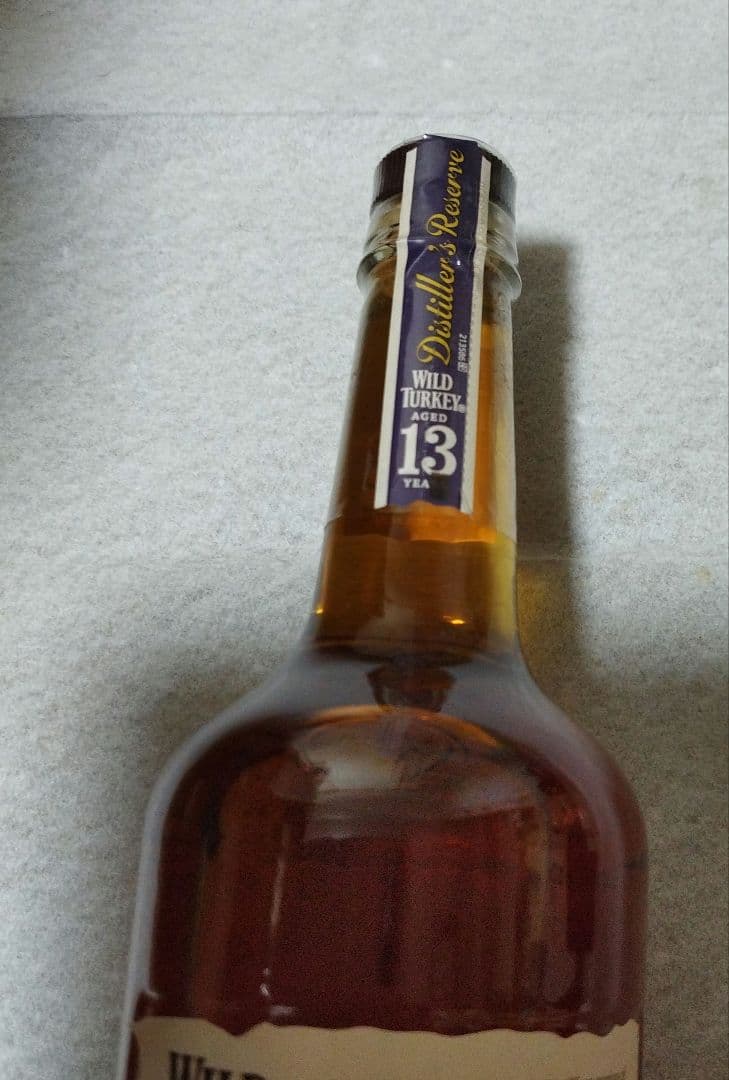 ponpao21　ワイルドターキー　13年　旧ボトル　バーボンウイスキー