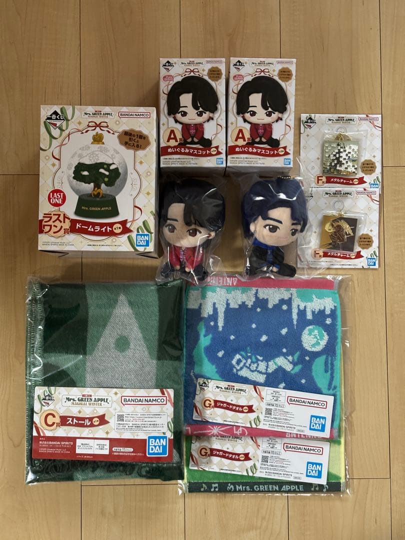 一番くじ　Mrs. GREEN APPLE MAGICAL WINTER