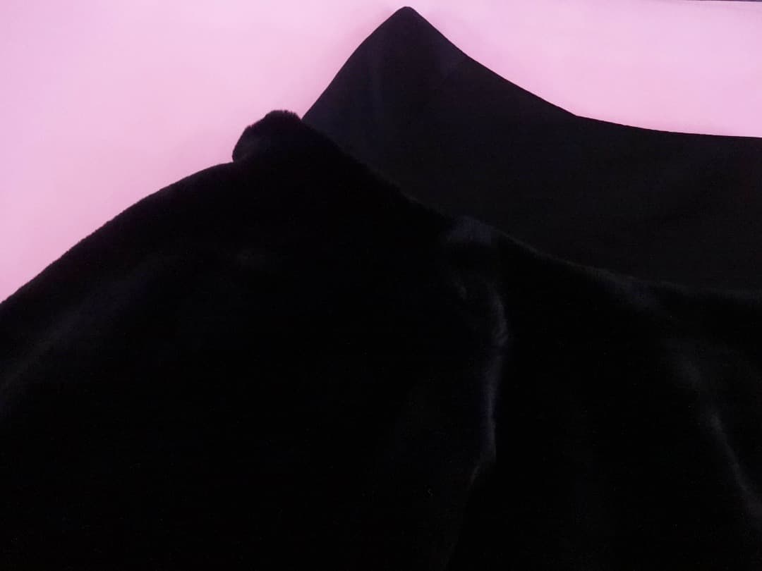 デイジーリンLove fur Rich Flareエコファーサテンフレアスカート