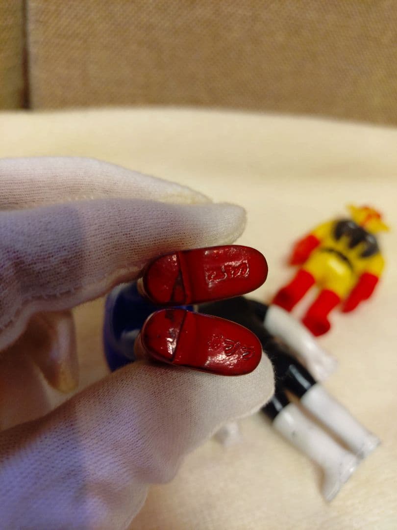 m*i様 貴重！当時モノ　アクマイザー3 ソフビ　3体セット！ブルマァク　タカト