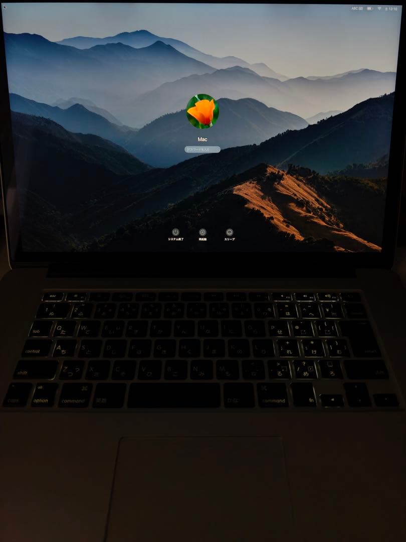 MacBook Pro 15インチ2015年モデル(A1398)