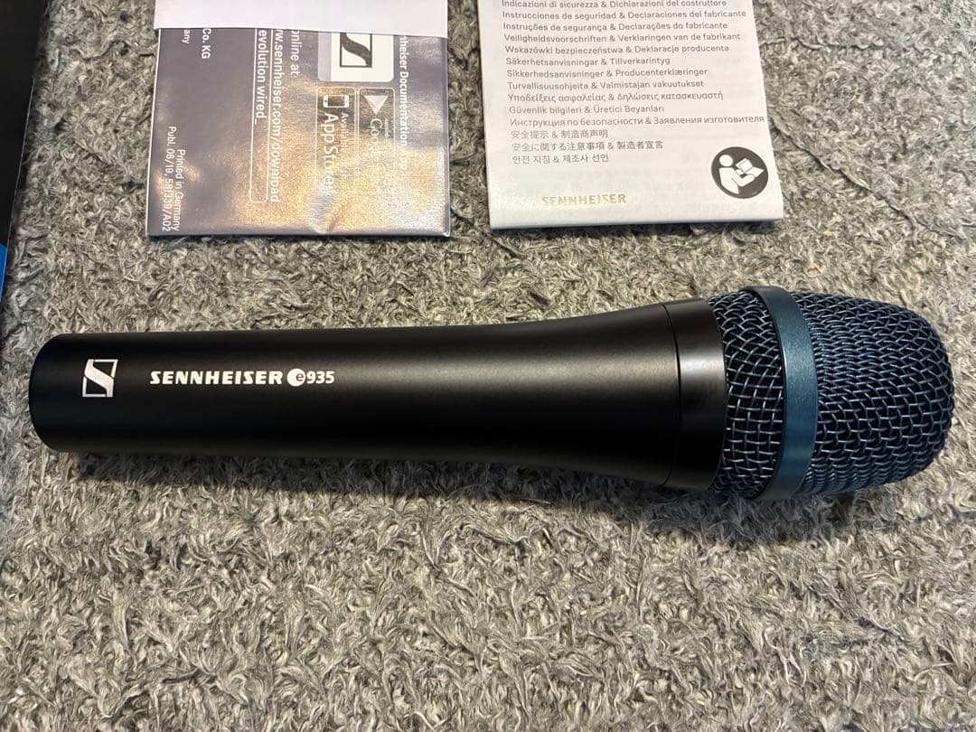 Sennheiser e 935 ダイナミックマイク　超美品！