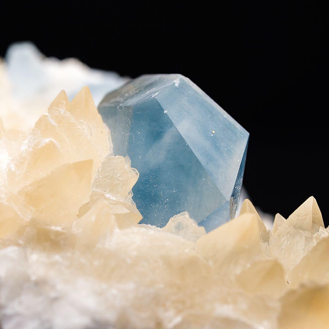 アフガニスタン 天青石 天然石 原石 鉱物標本 鉱石 1962 セレスタイン