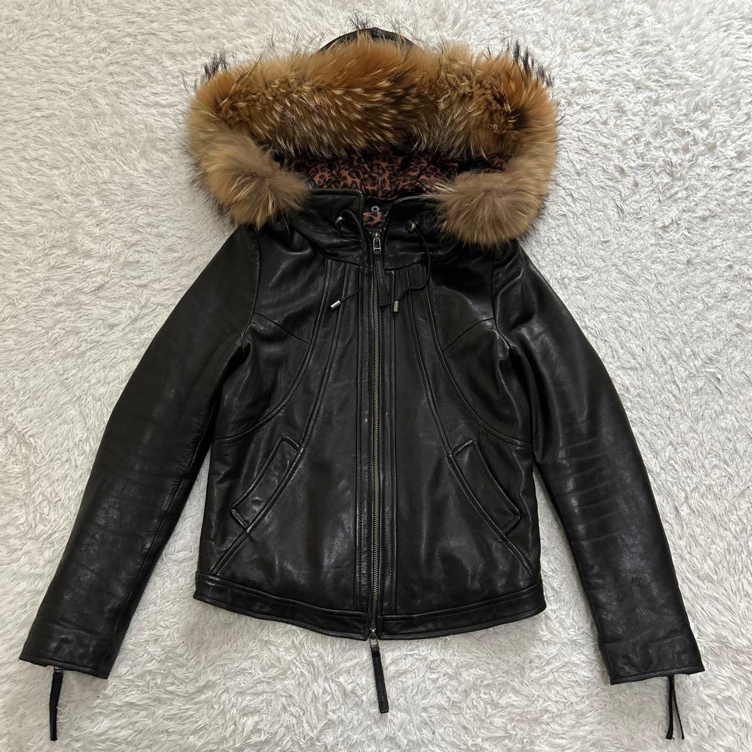 00s goa vintage gimmick bono レザージャケット