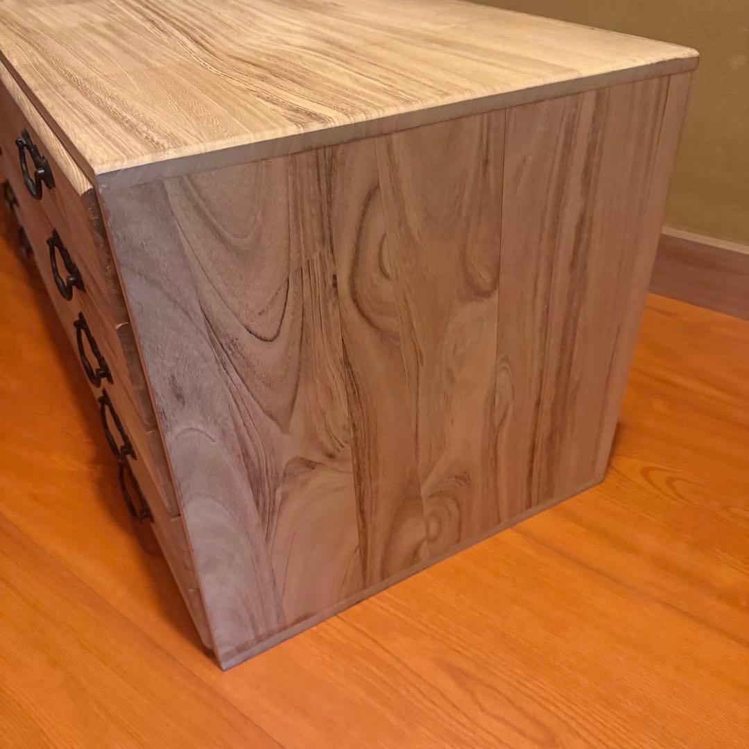 【訳あり】総桐箪笥｜防湿・防虫　和モダン　収納 レトロ タンス 5段