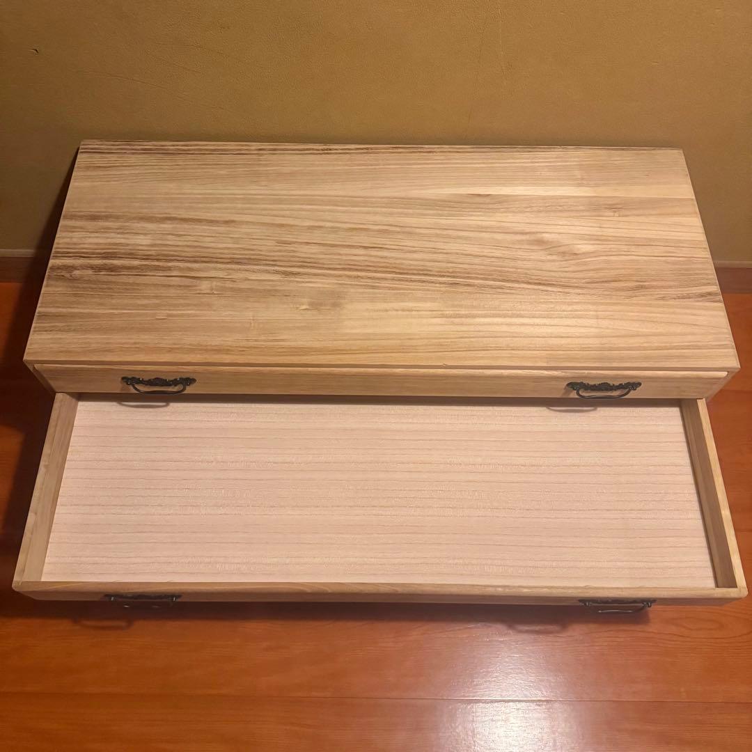 【訳あり】総桐箪笥｜防湿・防虫　和モダン　収納 レトロ タンス 5段