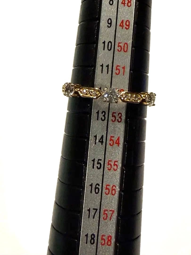 K18ダイヤ（HC）リング　12号