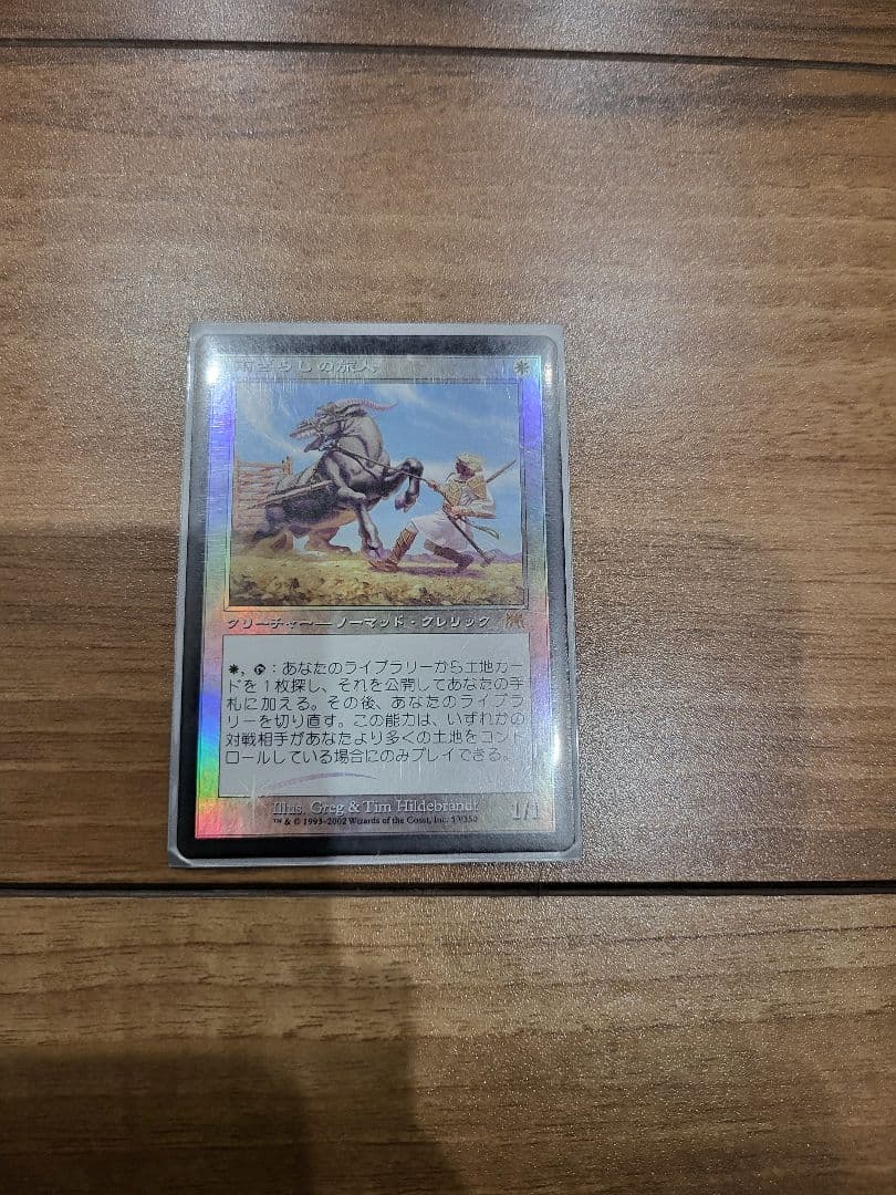 マジック：ザ・ギャザリング 雨ざらしの旅人　foil　日　ons