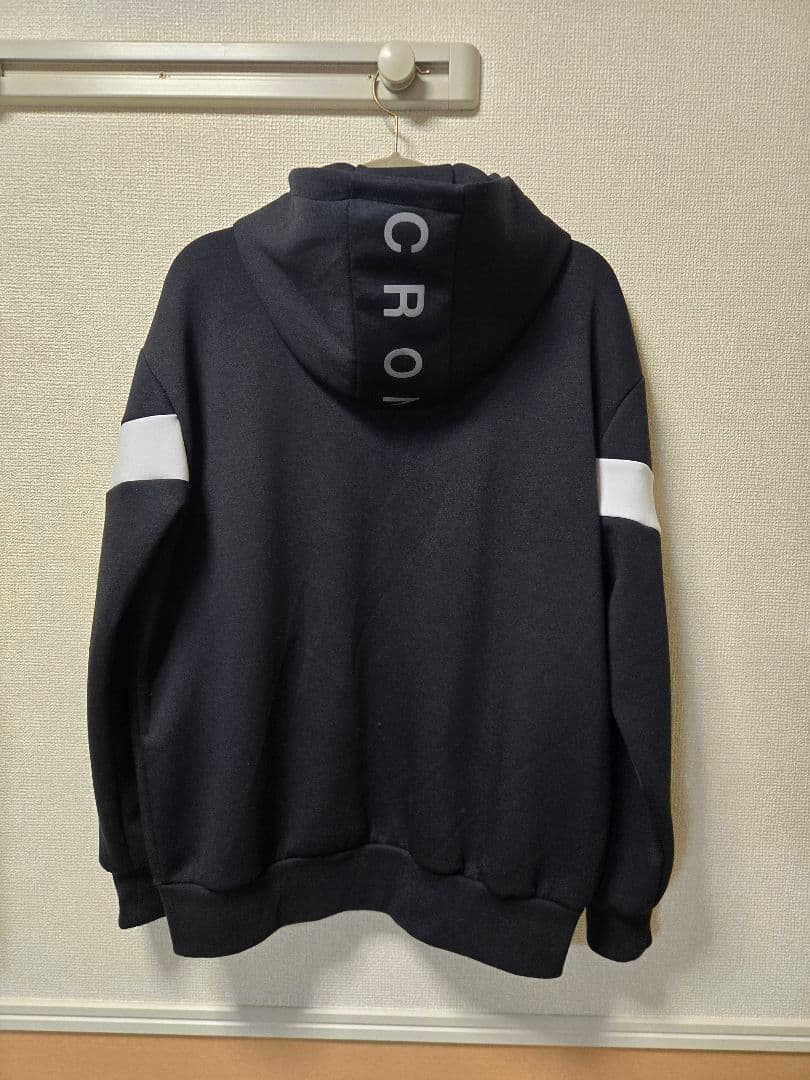 CRONOSクロノス スウェットパーカー＆パンツ セットアップ ブラック Ｍ