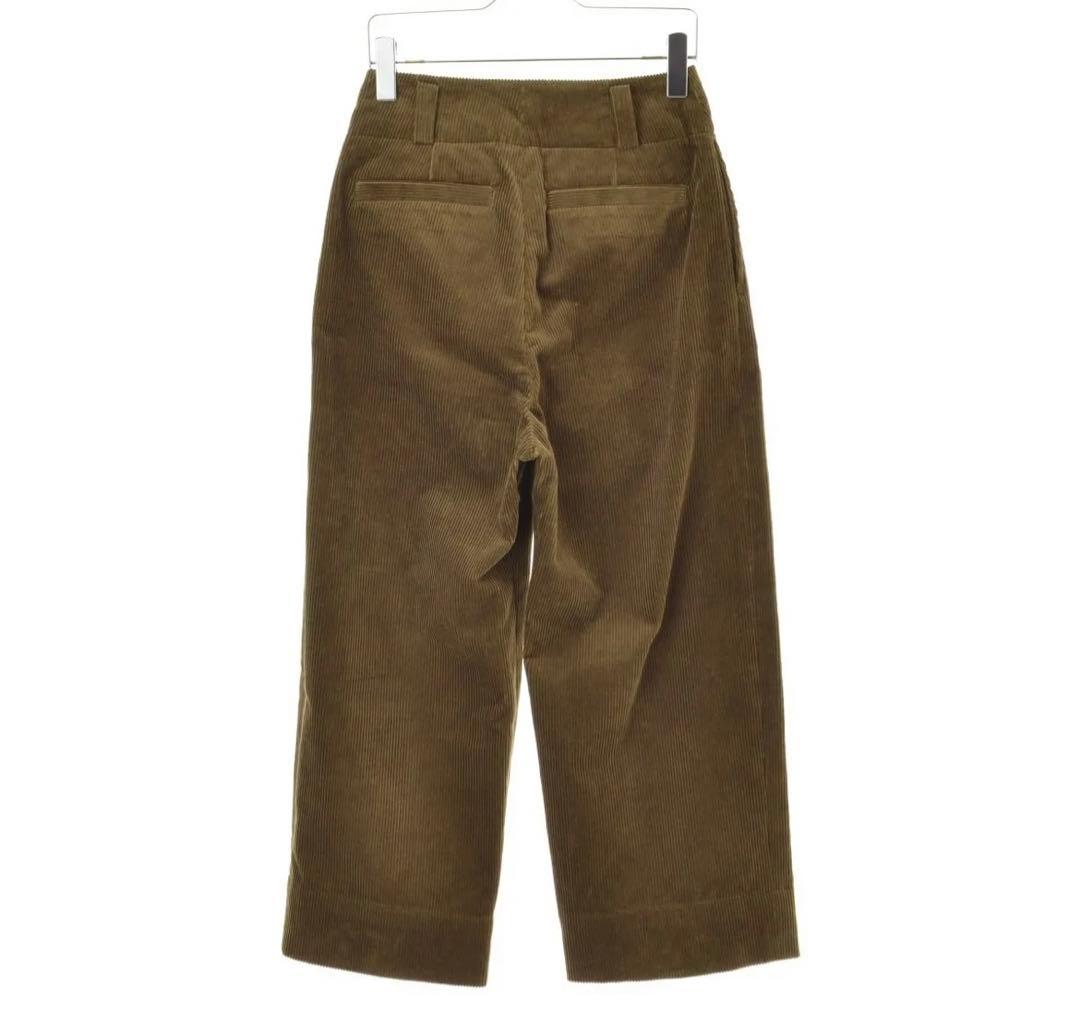 MARGARETHOWELL23AW 8 WALE COTTON パンツ