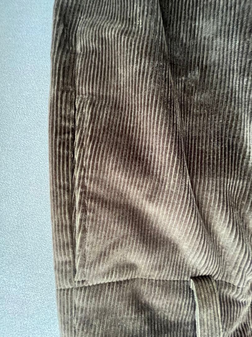 MARGARETHOWELL23AW 8 WALE COTTON パンツ