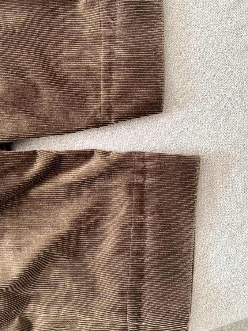 MARGARETHOWELL23AW 8 WALE COTTON パンツ