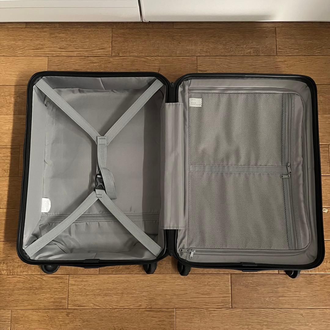 無印良品 キャリーケース スーツケース 36Lくらい 赤 機内持ち込みサイズ