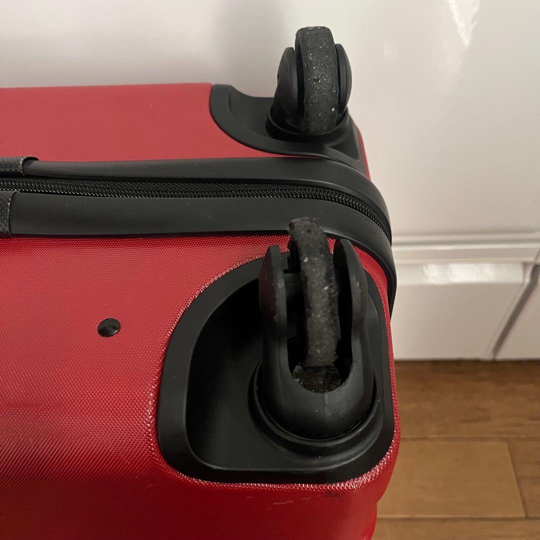 無印良品 キャリーケース スーツケース 36Lくらい 赤 機内持ち込みサイズ