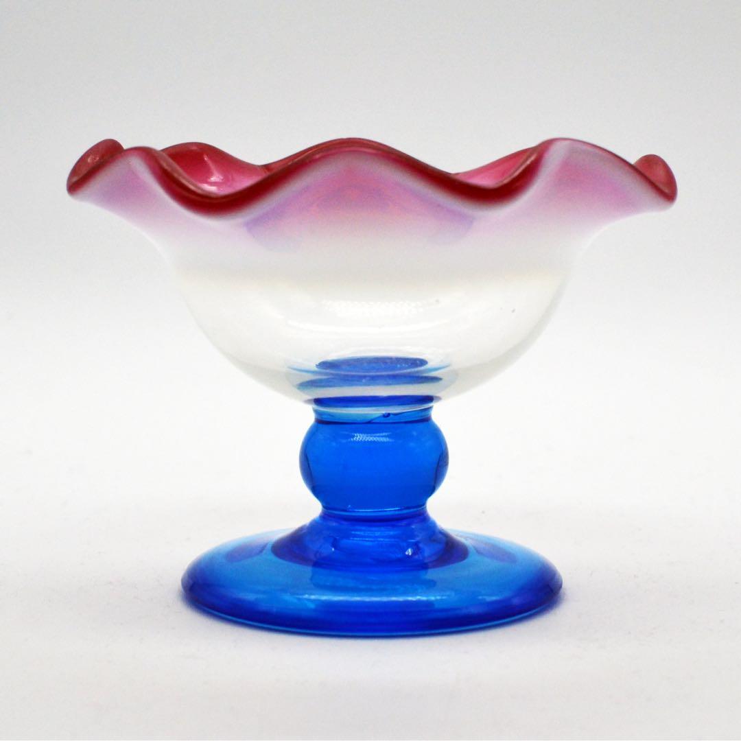 昭和レトロ　氷コップ　3色　コンポート