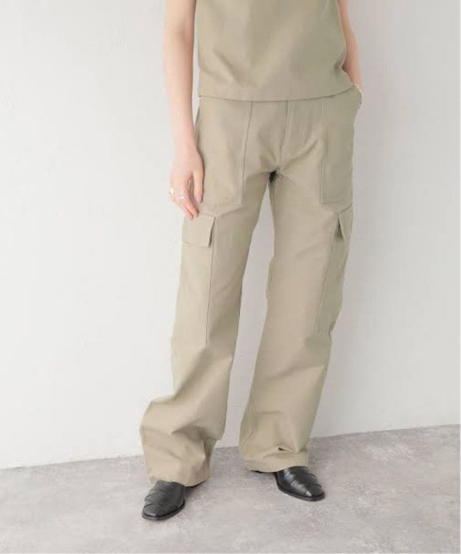 【irojikake/イロジカケ】カーゴパンツ 大屋夏南
