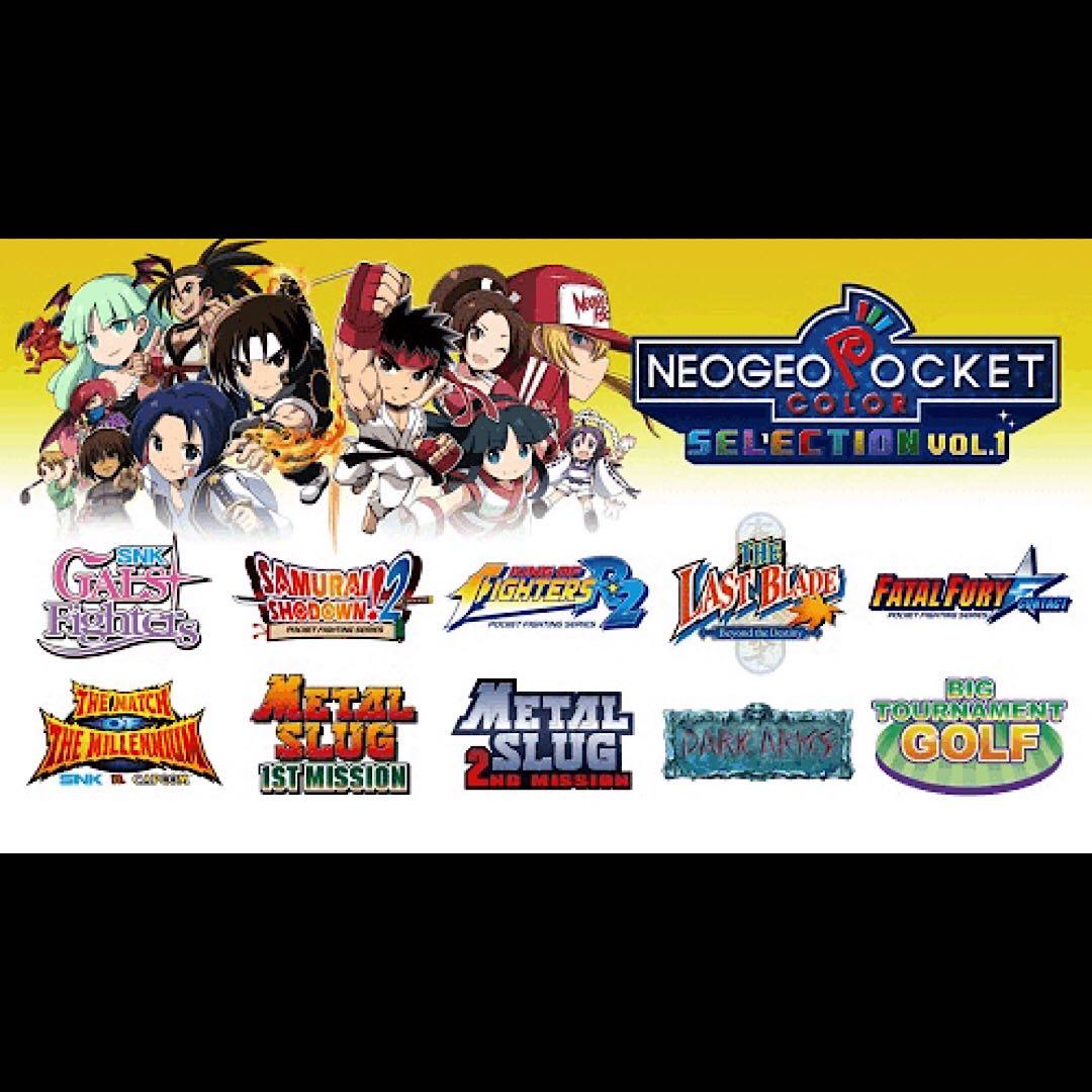 ネオジオポケットカラー セレクション Vol.1 北米版 switch スイッチ