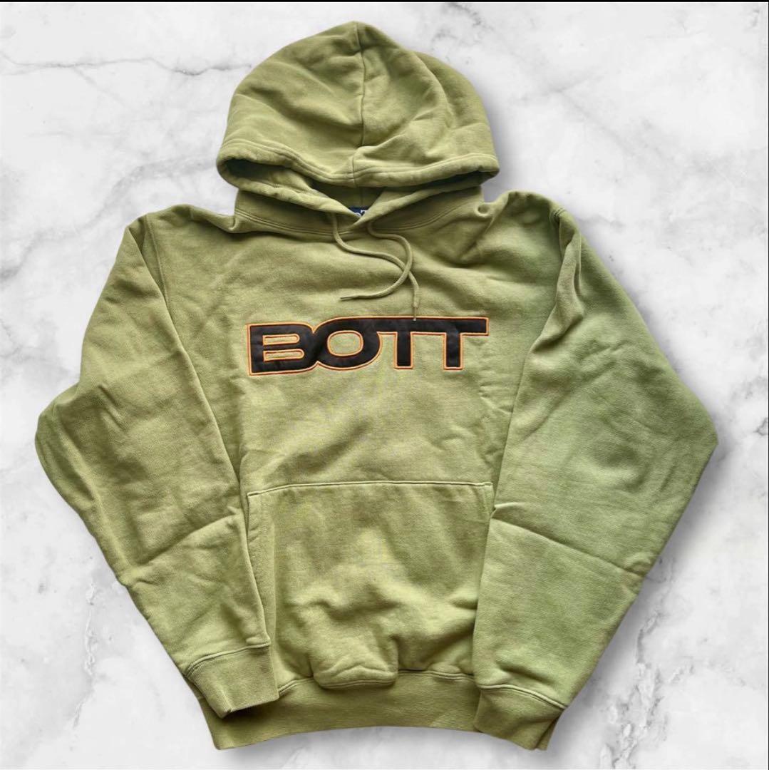 BOTT オリーブV2logo パーカー