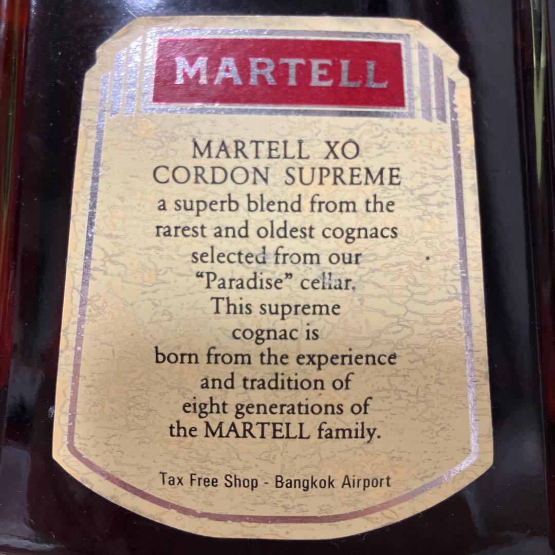 マーテル XO コルドンスプリーム　700ｍｌ 40% 未開栓