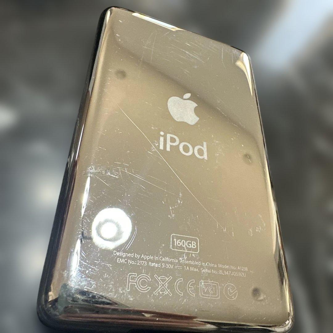 ポータブルプレーヤー iPod Classic 160GB Black