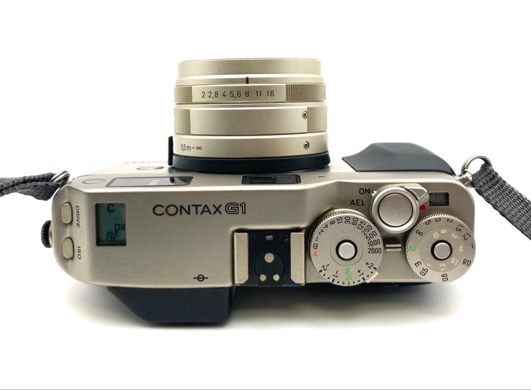 【完動品 外観美品】CONTAX G1 Planar 2/35 T* 取説あり