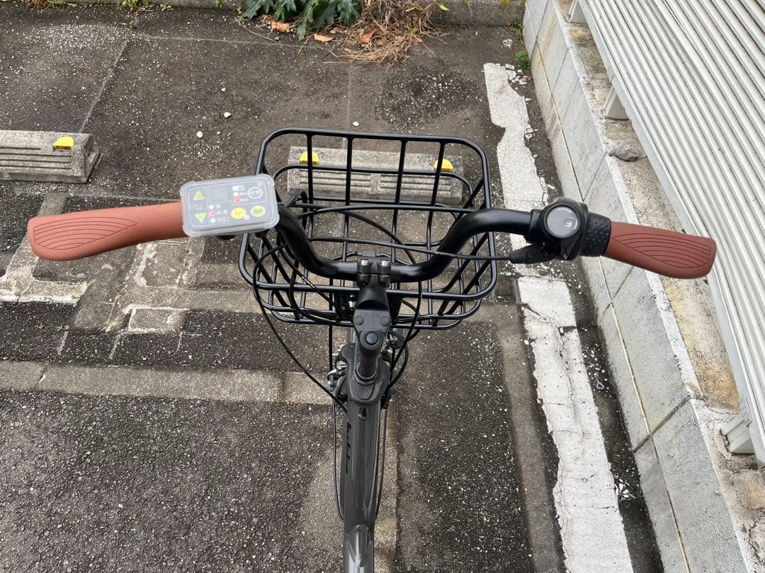 ブリヂストン　電動アシストファットバイク　ビッケポーラーベースセミファットタイヤ