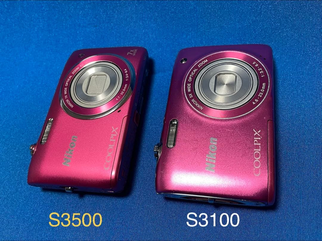 Nikon COOLPIX S3500 S3100 2台セット