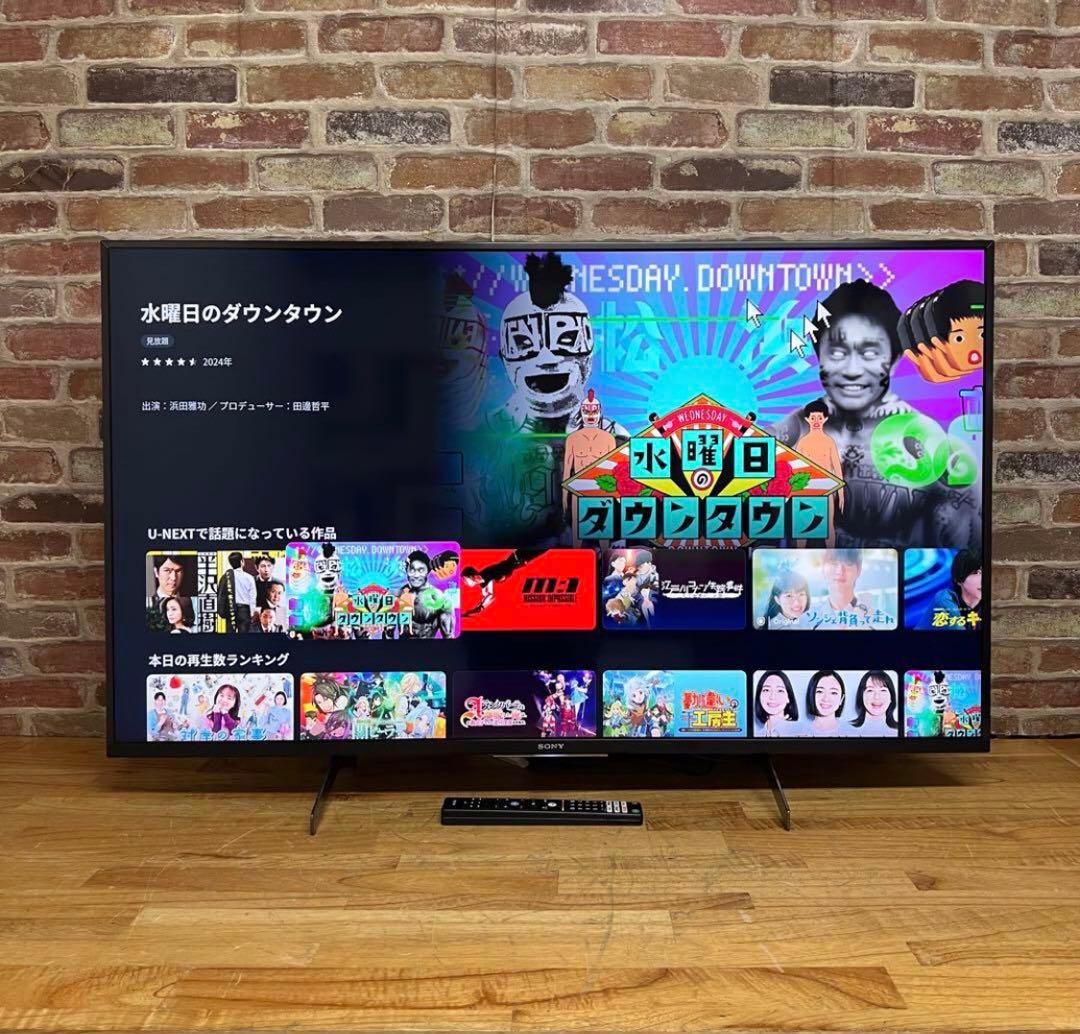 SONY BRAVIA KJ-49X8500G 2020年製