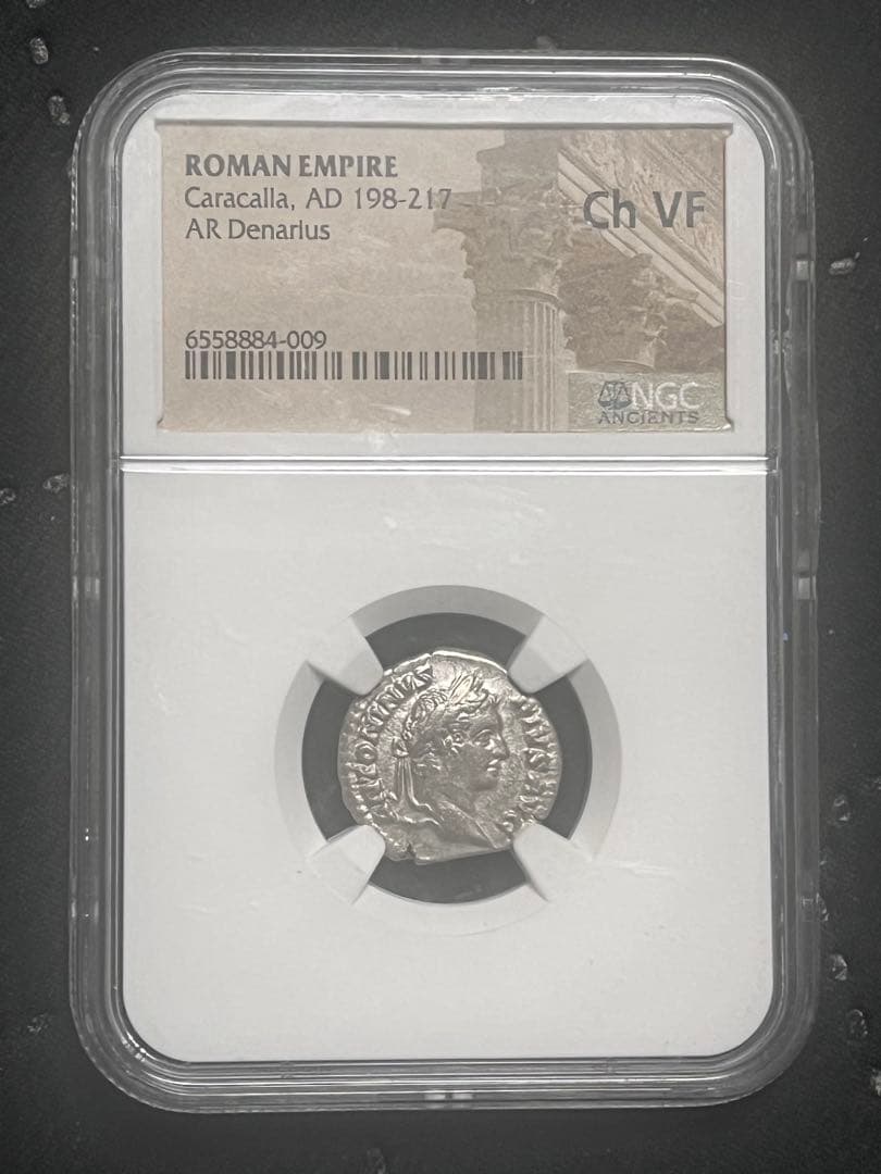 【最終値下げ】ローマ帝国 カラカラ ARデナリウス NGC鑑定付き