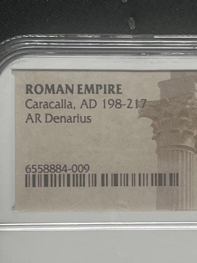 【最終値下げ】ローマ帝国 カラカラ ARデナリウス NGC鑑定付き