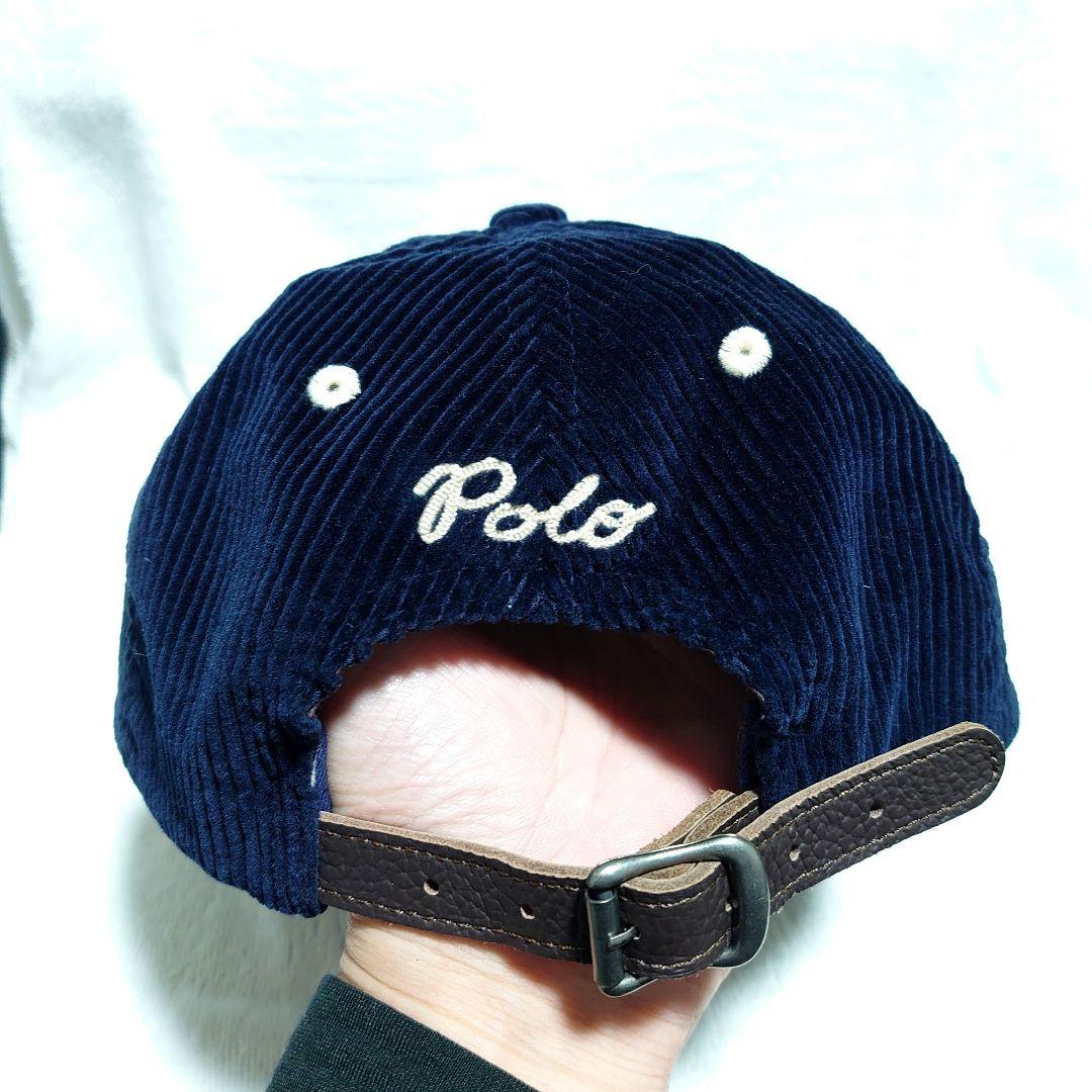 POLO Ralph Lauren アップリケド コーデュロイ キャップ