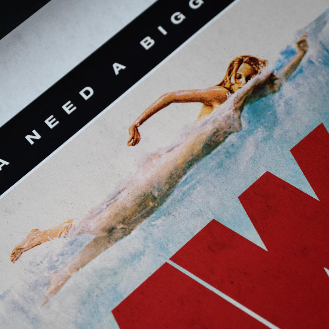 【映画館用両面ポスター】ジョーズ / Jaws 50th Anniversary