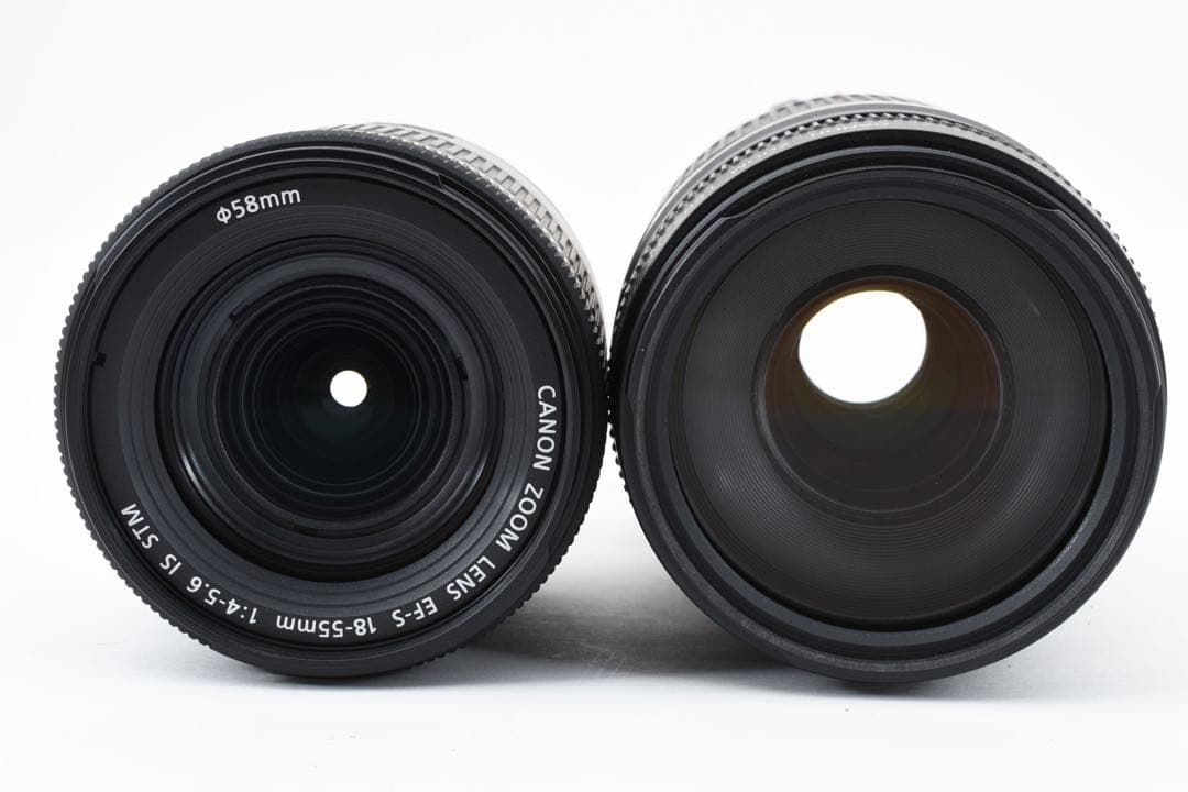 canon kiss x10 デジタル一眼レフカメラ標準&望遠ダブルレンズセット
