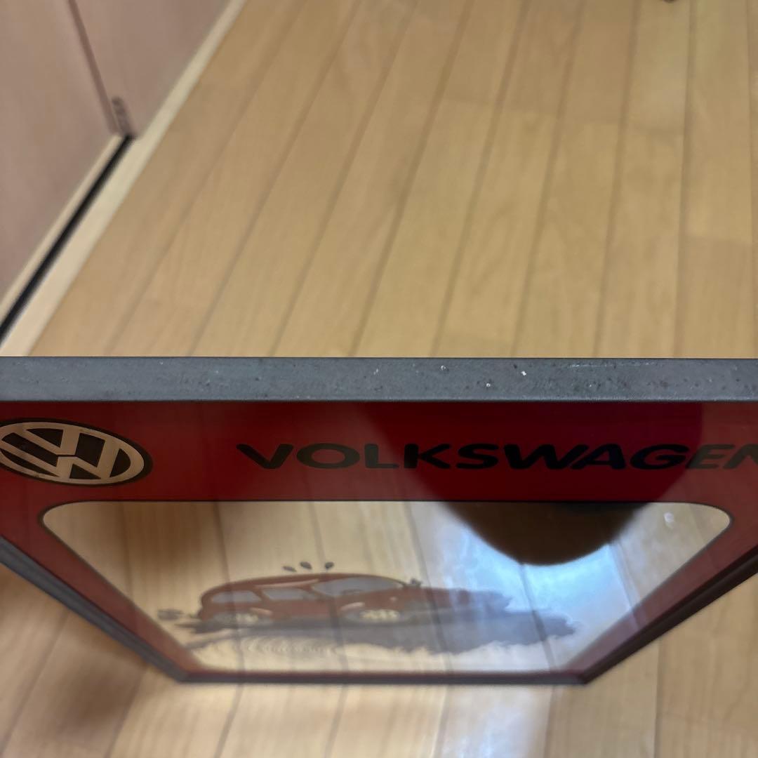 希少⭐️Volkswagen ビートル パブミラー　鏡　レトロ