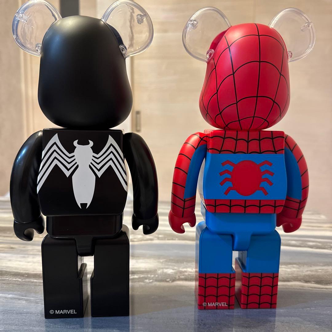 ベアブリック400% スパイダーマン　ヴェノム