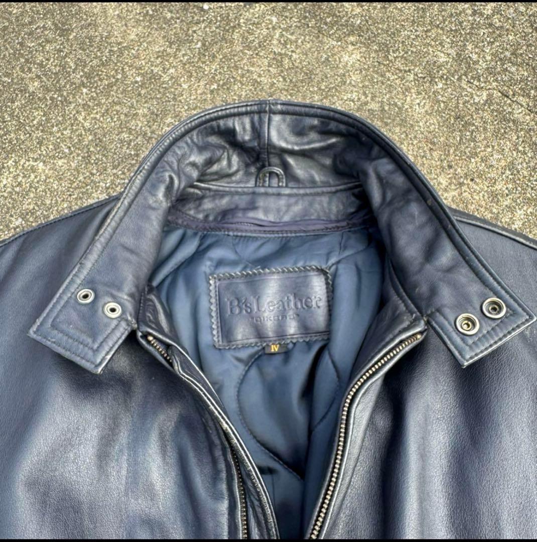 ジャケット・アウター 90s Short Real Cow Leather Jacket