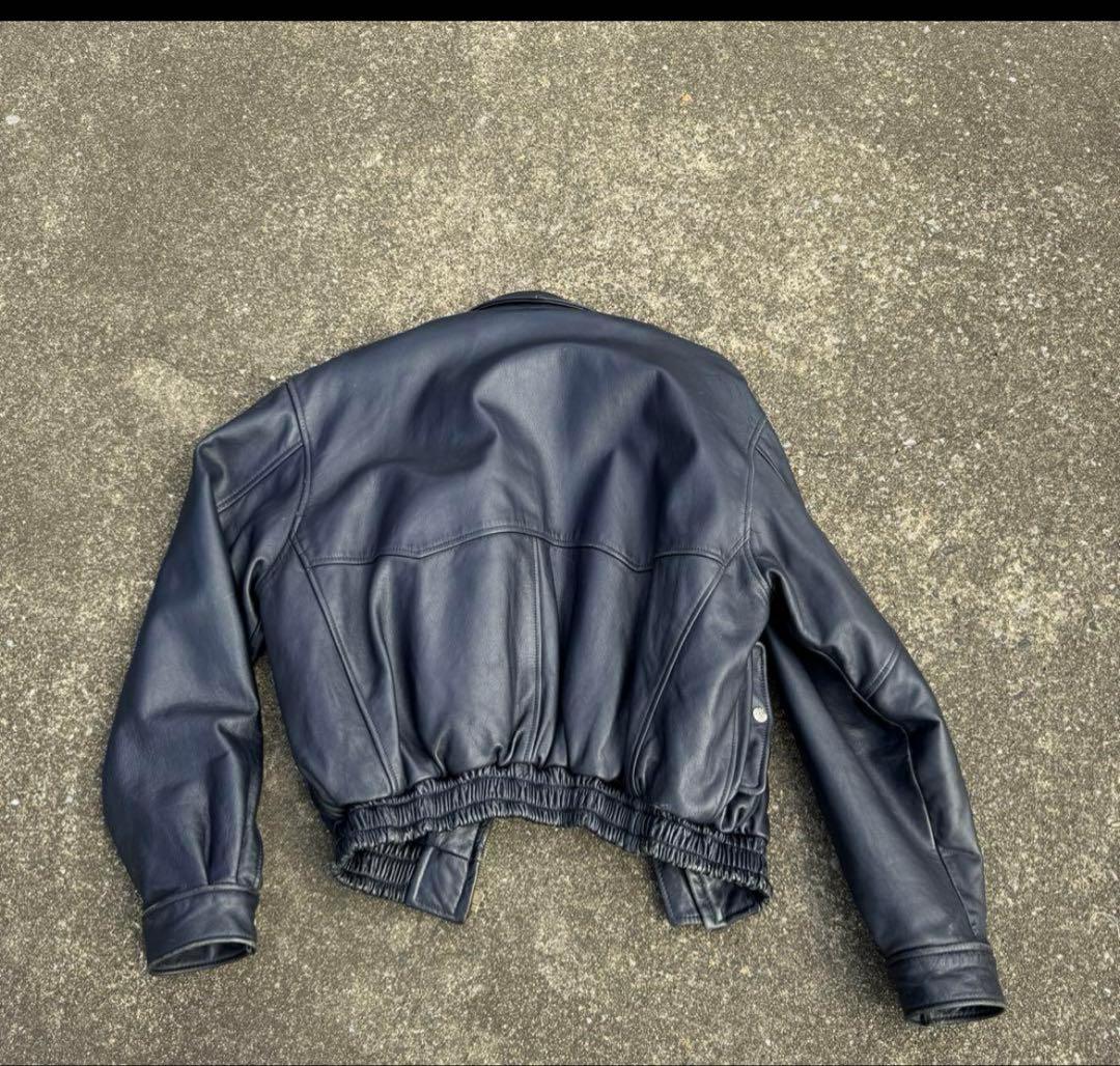ジャケット・アウター 90s Short Real Cow Leather Jacket