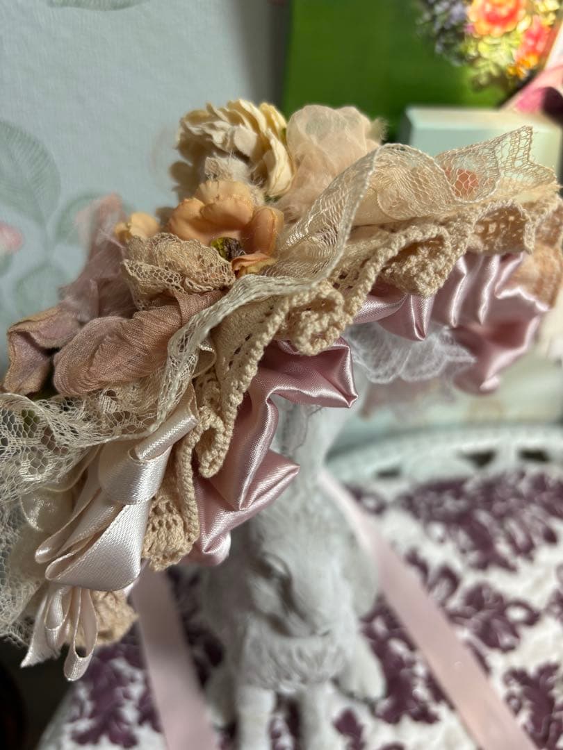 ノエル様オーダー品　ドレスとボネ